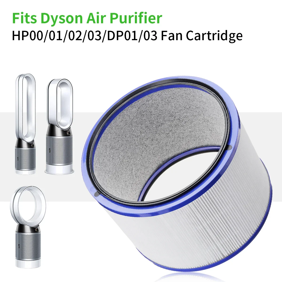 Air Cleaner HEPA Filter for Dyson Pure Hot + Cool Link HP00 HP01 HP02 HP03 DP01 HEPA  Air Purifier Filter 967449-04