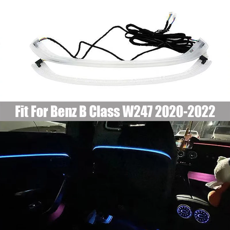 

Suitable for Mercedes Benz B-Class W247 2020 2021 2022 Models 64 Color Colorful Backrest Atmosphere Light