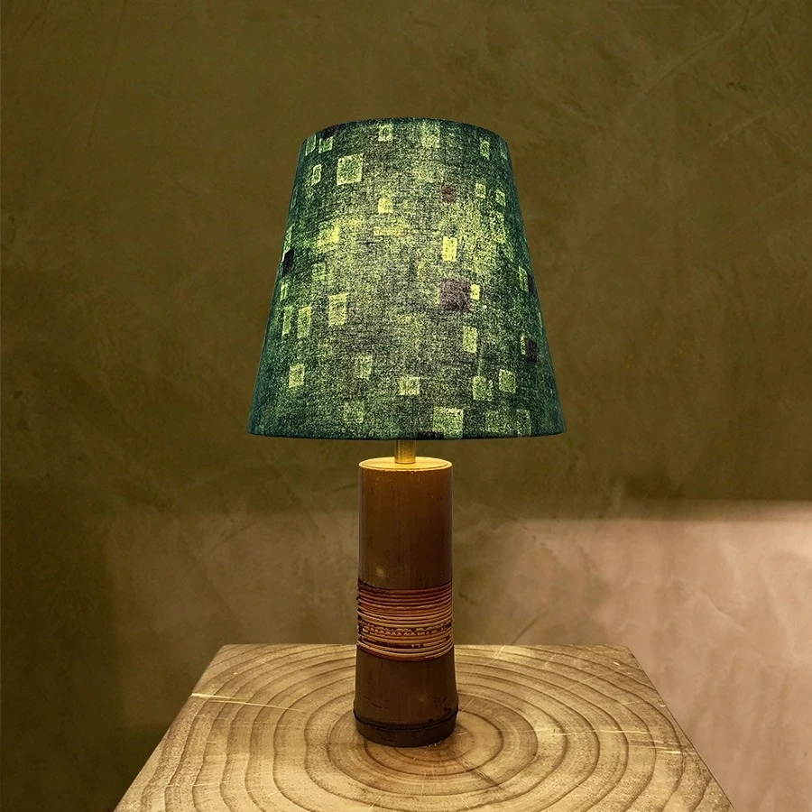 Tafellamp van natuurlijk rotan - Home Textiles Importers In Usa recensie en prijs