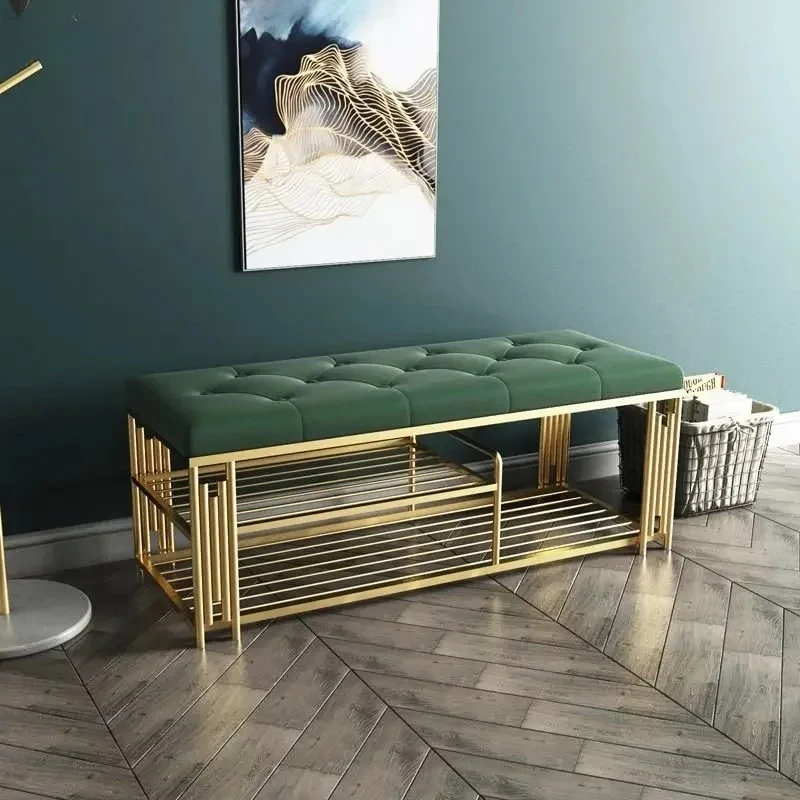 shoe stool Nordic entrance net red cloakroom stool home doorway creative entrance enter the house to wear shoe  vanity chair