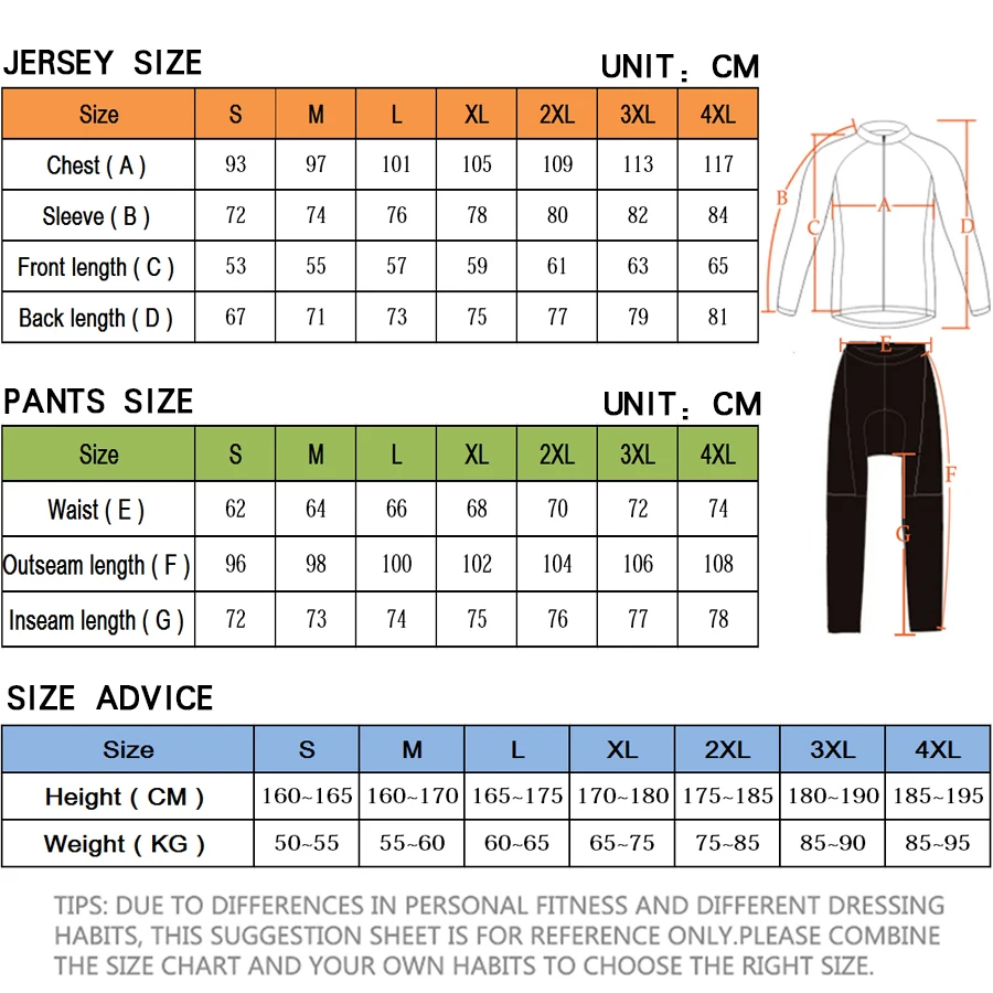 Tour De Giro D'ITALIA Radfahren Jersey Set Reiten Lange Ärmel Radfahren Bib Set Fahrrad Kleidung Frühling MBT Atmungsaktive Fahrrad Kleidung – Detail 2