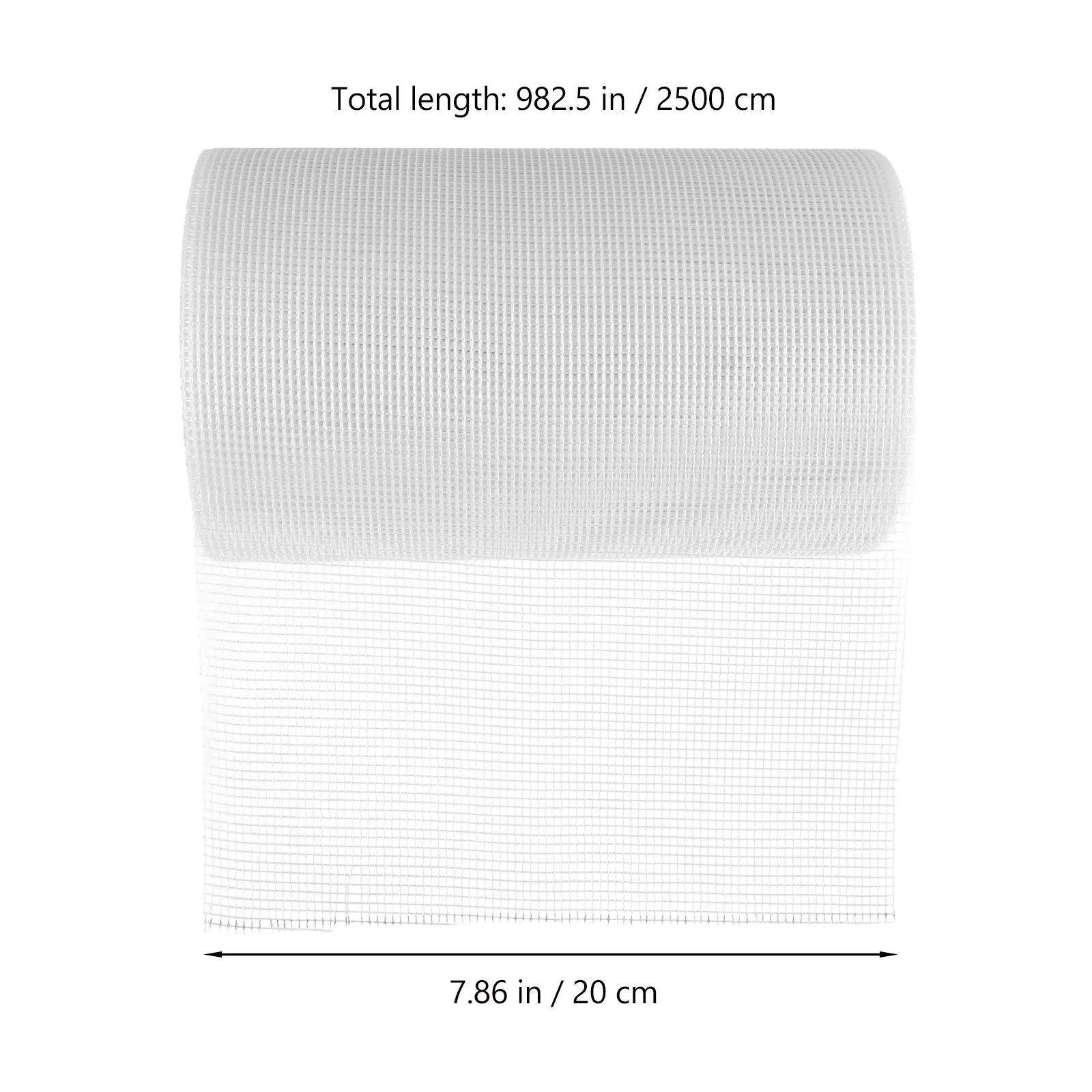 Fiberglass Mesh Tape Drywall Repair Patch Self-Adhesive High-Density Weave Strong Stability Interior Exterior Wall