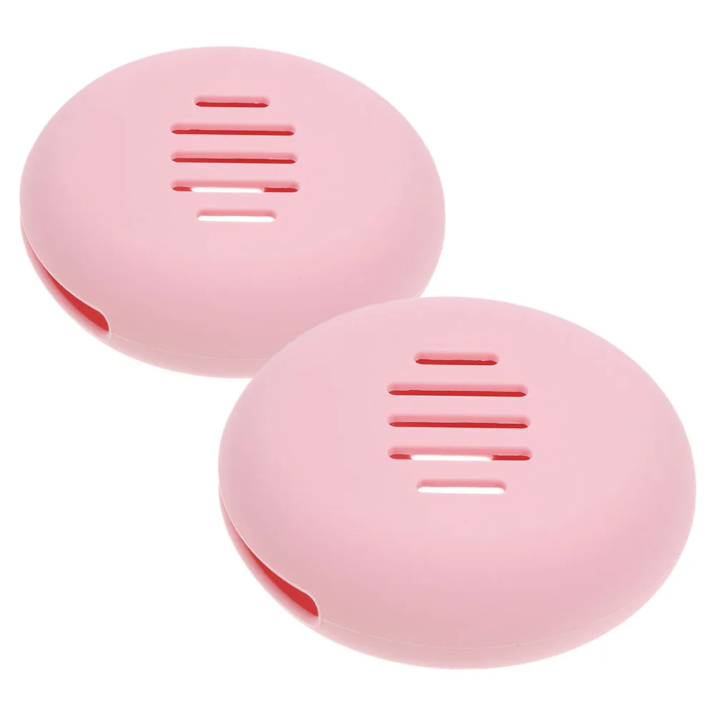 

Clean Powder Storage Case Baby Makeup Sponge Toiletry Silica Gel for Beauty Silicone Handbag