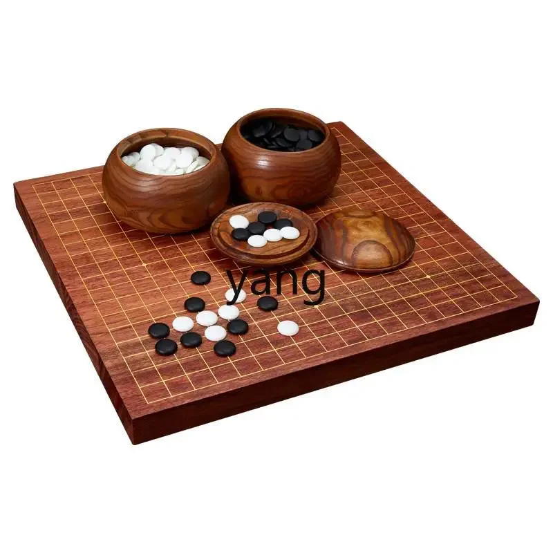 LTT genuine jade backgammon student puzzle chess two-in-one
