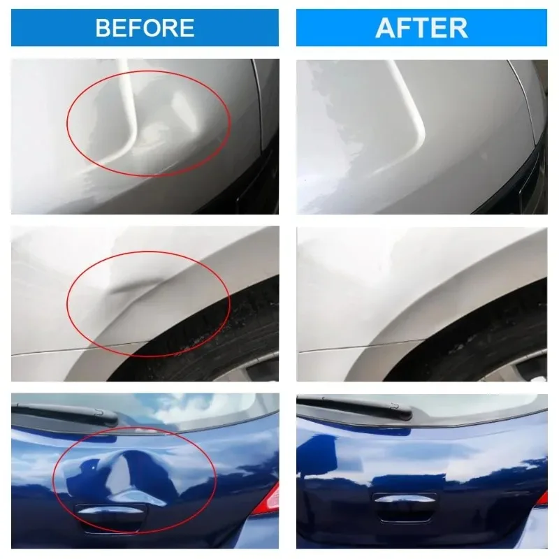 أداة إصلاح دنت السيارة تأثير كريتر حائل ل 1 مجموعة كريتر إصلاح غير مصبوغ طقم تصليح دنت كفاءة جسر أداة مجموعة مجتذب طوقا