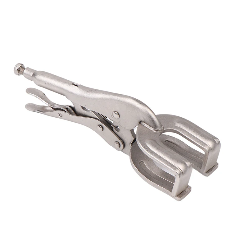 1/2/3 قطعة 9 بوصة لحام قفل كماشة قابل للتعديل U-شكل المعادن لحام المشبك ذو طيات قفل سريع الإصدار لسهولة إزالة #2