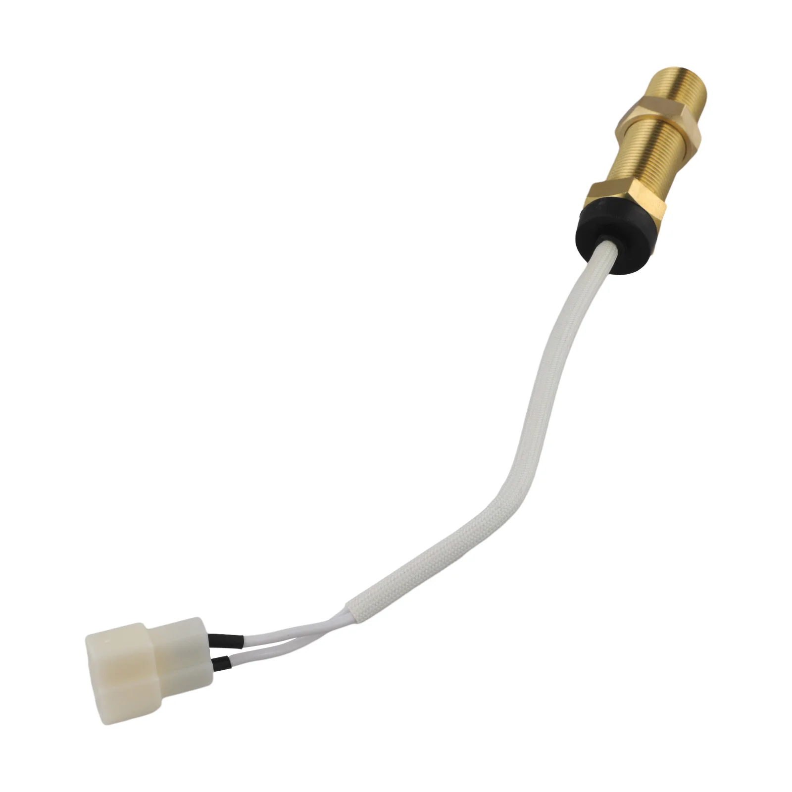 Diesel Generator Engine Speed Sensor M18*1 5 Thread Full Copper and Nickel Plated Build for Enhanced Durability