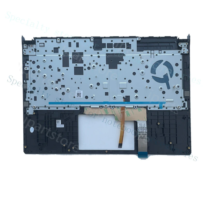 A+  Palmrest RGB Backlit keyboard Upper Case For MSI Cyborg 15 Air A12V MS-15K1