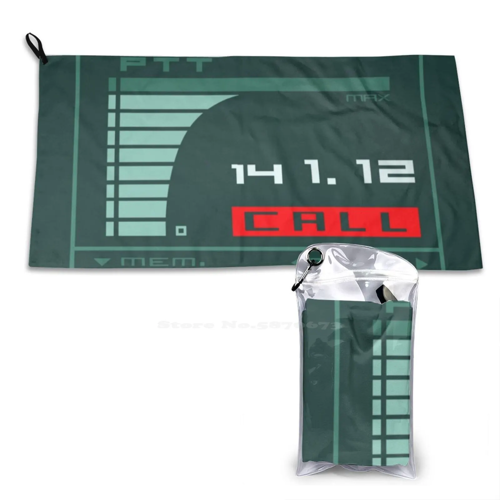 Otacon-Toalla de secado rápido para ducha, toalla de secado rápido personalizada con llamada de serpiente sólida, Big Boss Codec, Ps3, Ps4, Kojima, videojuegos