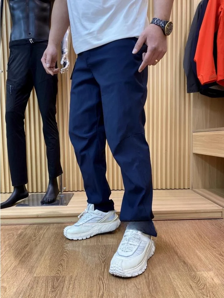 

Водонепроницаемые эластичные спортивные повседневные брюки на открытом воздухе, мужские весенне-летние элитные дышащие мужские прямые брюки Faion Urban...