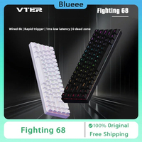 Feker Fighting68 Magnetic Switch Mechanical Keyboard 8K Wired Gaming Keyboard Custom Hot Swap Valorant Gamer PC Accessories