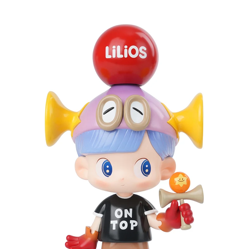 

Pop Mart Lilios-Kendama Designer Toy Limited Edition Toys Doll Cute Anime Figure Desktop Ornaments Collection Gift