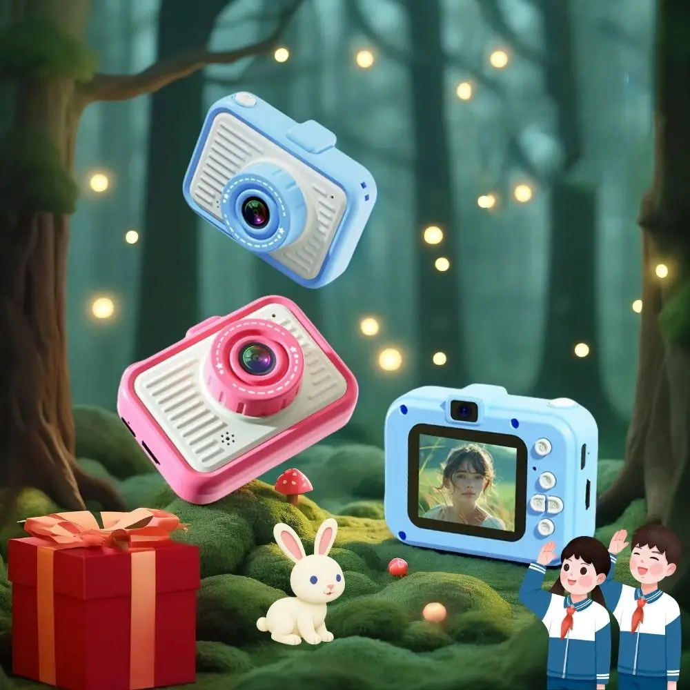 

Portable X2 Mini Children Camera Small Take Pictures Children Mini Digital Camera Selfie HD Kids HD Camera Toys Toy Gifts