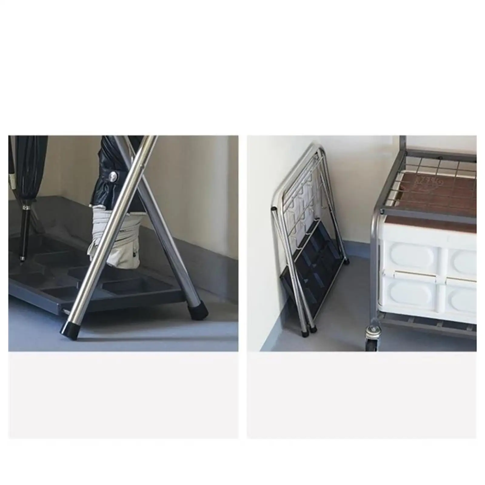 

Umbrella Stand with Removable Drip Tray Convenient Umbrella Rack Organizer Umbrella Holder for Office Indoor Entry Hotel Hallway