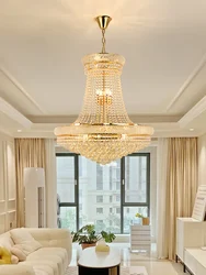 Dimmable LED Gold Silver 2026 Ceiling Chandelier Lighting Hanging Lamps Lustre Suspension Luminaire Lampen For Living Room