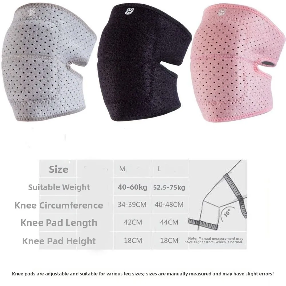 1 paar Anti-kollision Sport Dance Knie Pad Schwamm Nicht-Slip Knie Protector Unterstützung Weiche Atmungsaktive Verdickte Knie Hosenträger