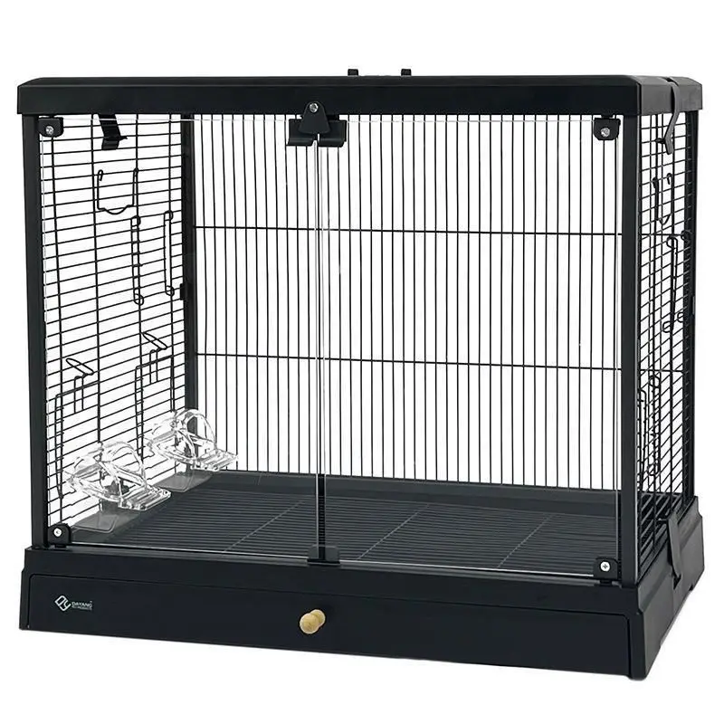 

Birdcage, large, parrot, glass, simple, modern, wire
