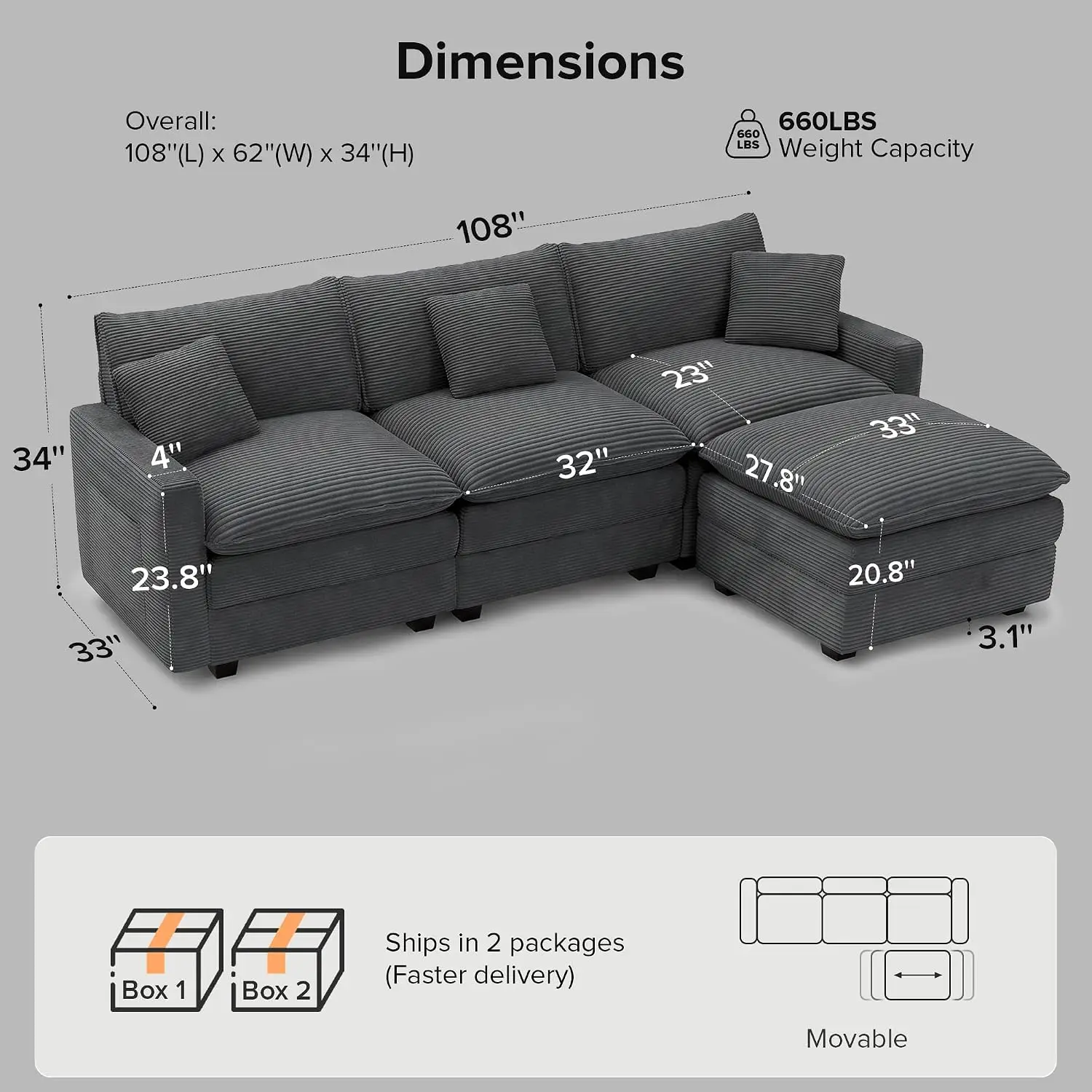 Thumbnail 2 - #14 Cheap Modular Sectional Sofas Worth Buying