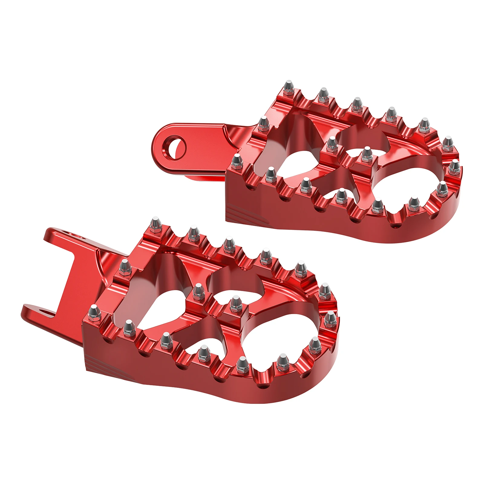 NICECNC Für Honda XR650L 1993-2025 Motorrad CR80R CR85R XR250R XR400R XR600R XR650R Fußrasten Fußstützen Pedale – Detail 15