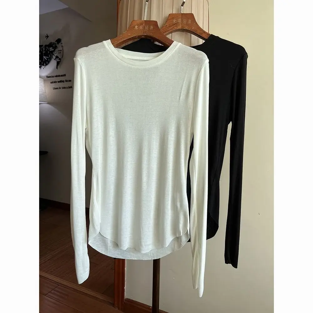 

Long Sleeve T-Shirts Womens Floral Tops Relaxed Fit Breathable Spring Feminine Trendy High Quality Minimalist Stylish Elegant