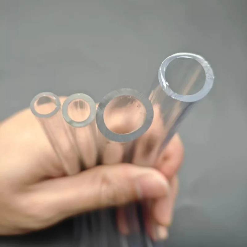 High Quality Transparent PVC Garden Hose Plastic Water Irrigation Tube 2-25mm Inner Diameter for Outdoor Watering