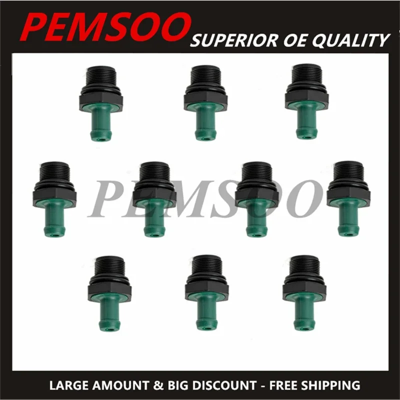 Set of 10PCS 1035A422 11810-6N201 11810-EA200 PCV Valve for Mitsubishi Outlander ASX Lancer Pajero for Nissan for Infiniti G25