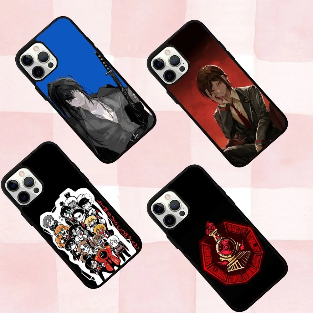 

Limbus Game C-Company Phone Case For IPhone 16,se4,15,Pro,Max,Case 14,Plus,13,12,11 Magesafe Magnetic Wireless Charge Cover