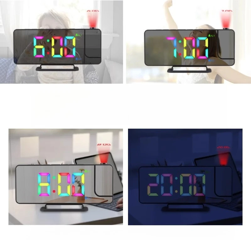 Zegar Ścienny Square Security Youth Fashion Unique Luxury Decoration Digital Clock Aesthetic Modern Orologio Parete Home Decor