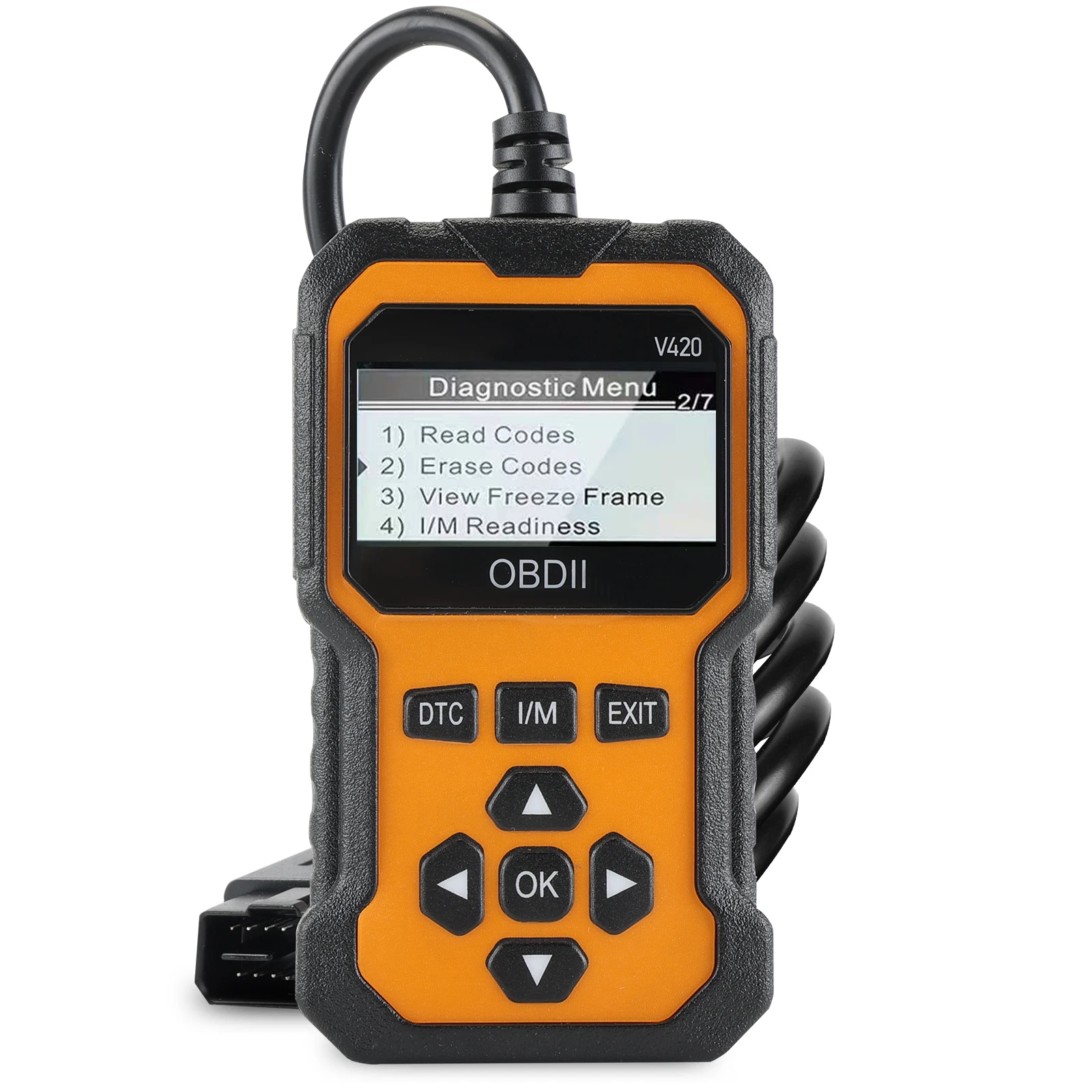 ferramenta-de-diagnostico-automotivo-v420-laranja-com-funcao-de-redefinicao-de-Oleo-do-motor-e-abs-para-todos-os-carros