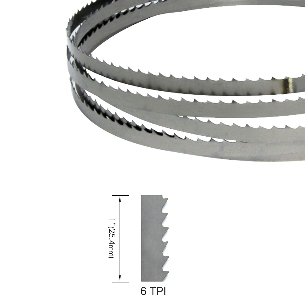 Imagem -02 - Lâmina de Serra de Fita Tasp 2240 x 635 x 035 mm 881 x Tpi Lâminas de Serra de Fita para Carpintaria para Metabo Bas317 Bas 317