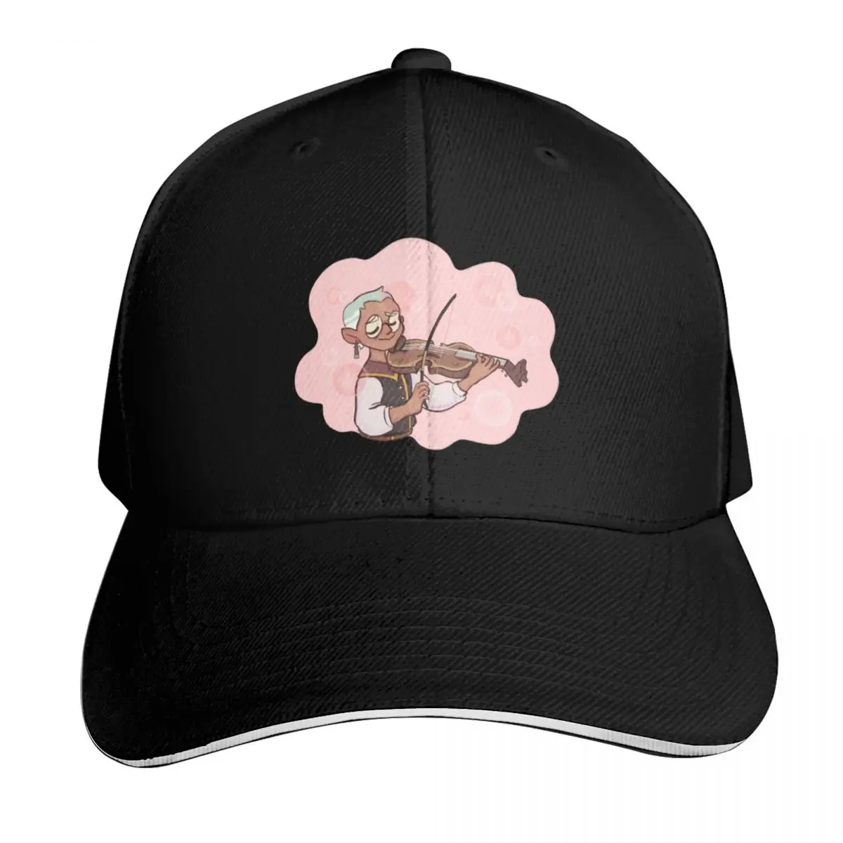 Raine Whispers Bard Magic Baseball Cap Streetwear Hip Hop Trendy Vintage Retro Embroidered Lightweight Packable