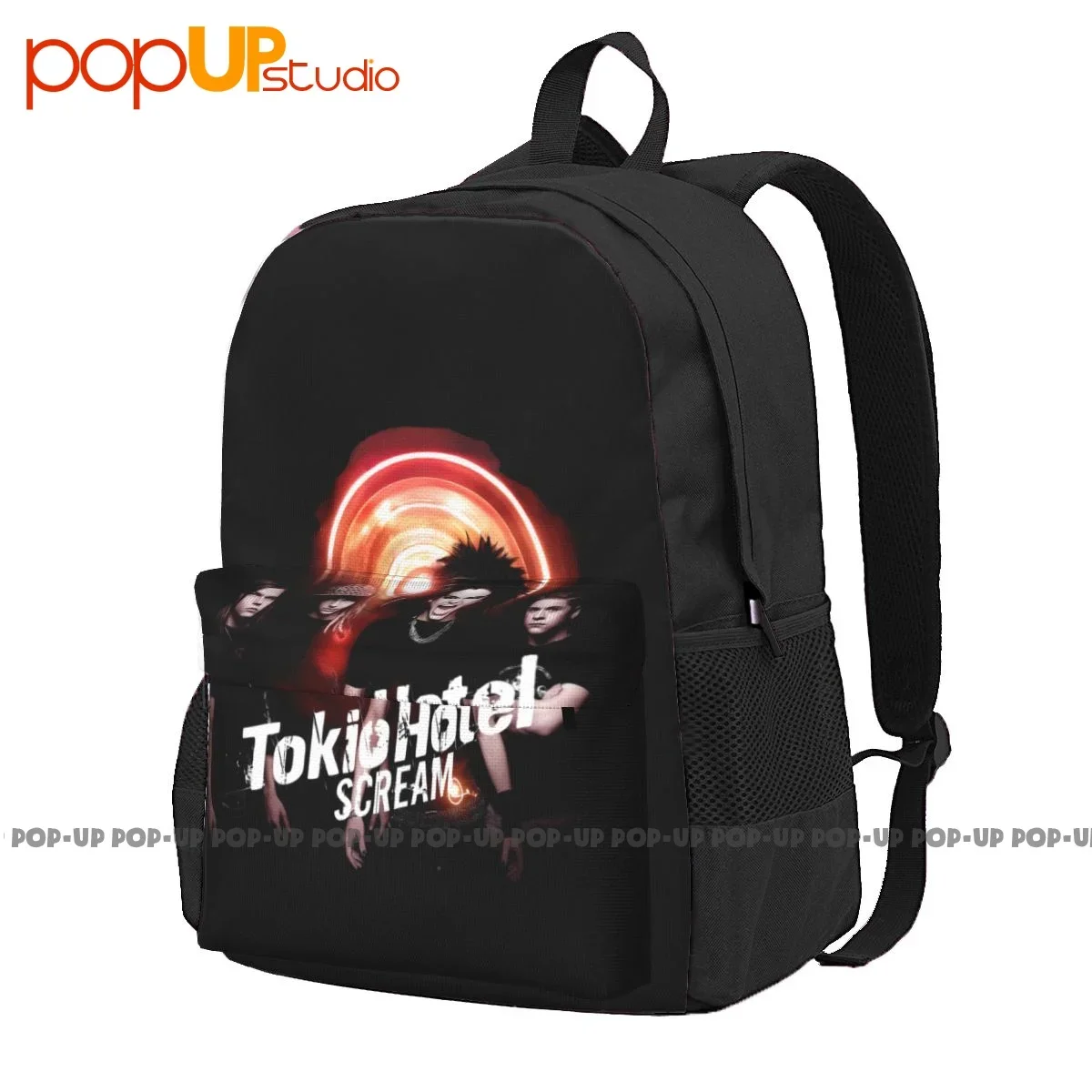 Tokio Hotel Vintage Metal Band Rock P-423 Large Capacity Backpack Bookbag Swimming Personalised Clothes Backpacks