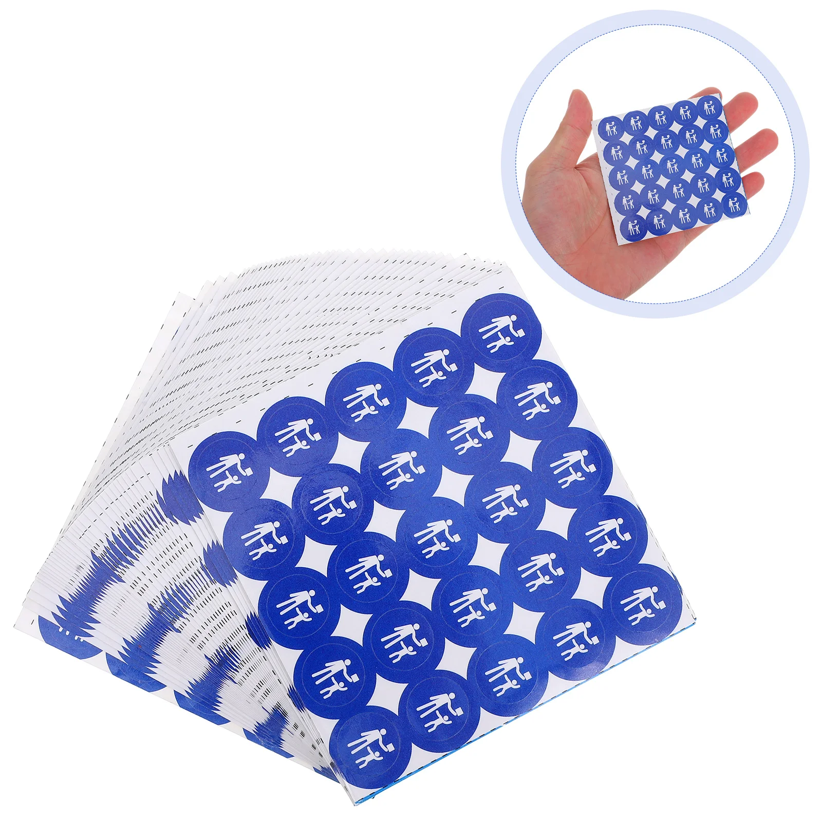 1000pcs Do Not Touch Stickers Kids Self-Adhesive Safety Labels Warning Sign Child Protection Stickers Danger