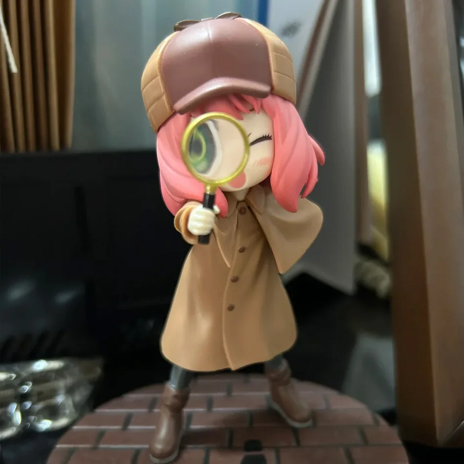 Nueva Figura de Anime Spy X Family CODE:White de 14 cm, Anya con Ropa de Invierno, Decoración de Escritorio, Lindo Regalo para Niños