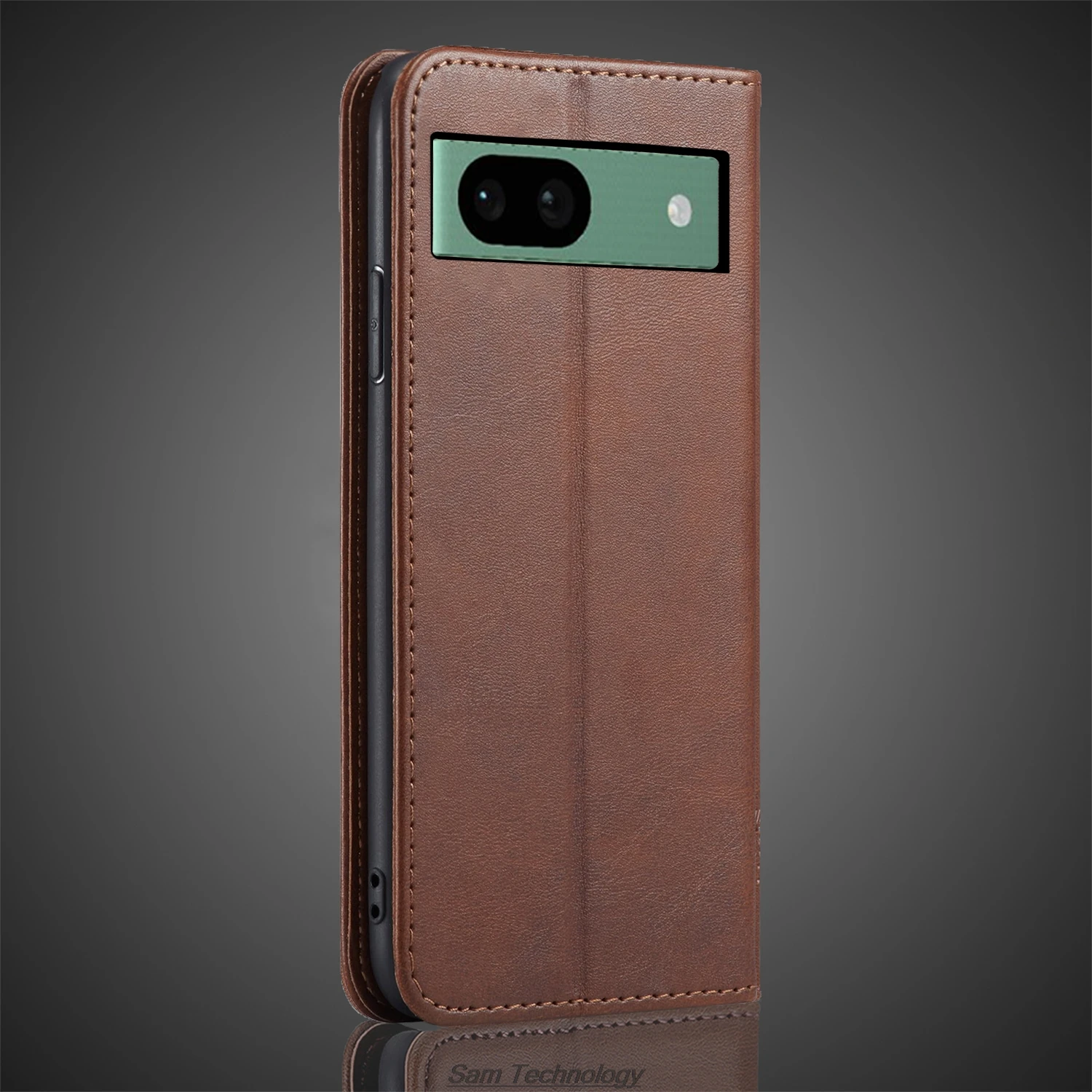 Magnetic attraction Leather Case for Google Pixel 8A 6.1\