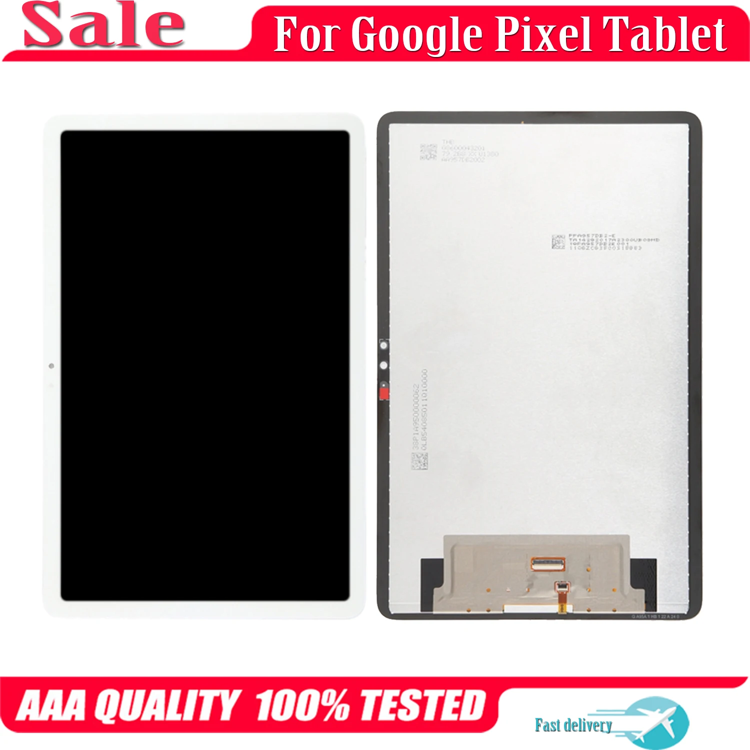 

10.95'' For Google Pixel Tablet LCD Display Touch Screen Replacement Digitizer Assembly Glass Panel