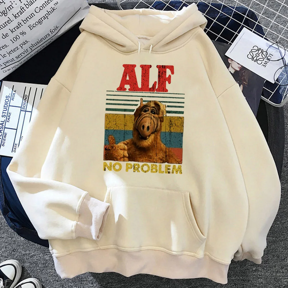 Alf Alien hoodie modern style trendy streetwear comic girl hoddie soft fabric manga