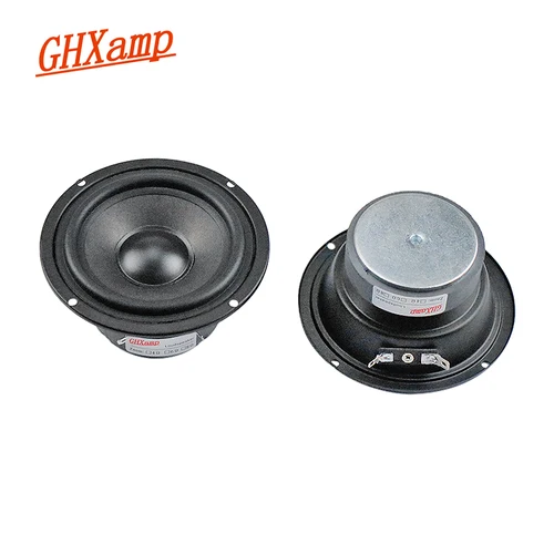GHXAMP-altavoz cerrado de 4 pulgadas y 115MM, altavoz medio puro, bocina de voz alta de 3 vías, música de cuerda Vocal clásica, 8ohm, 30W, 2 uds.