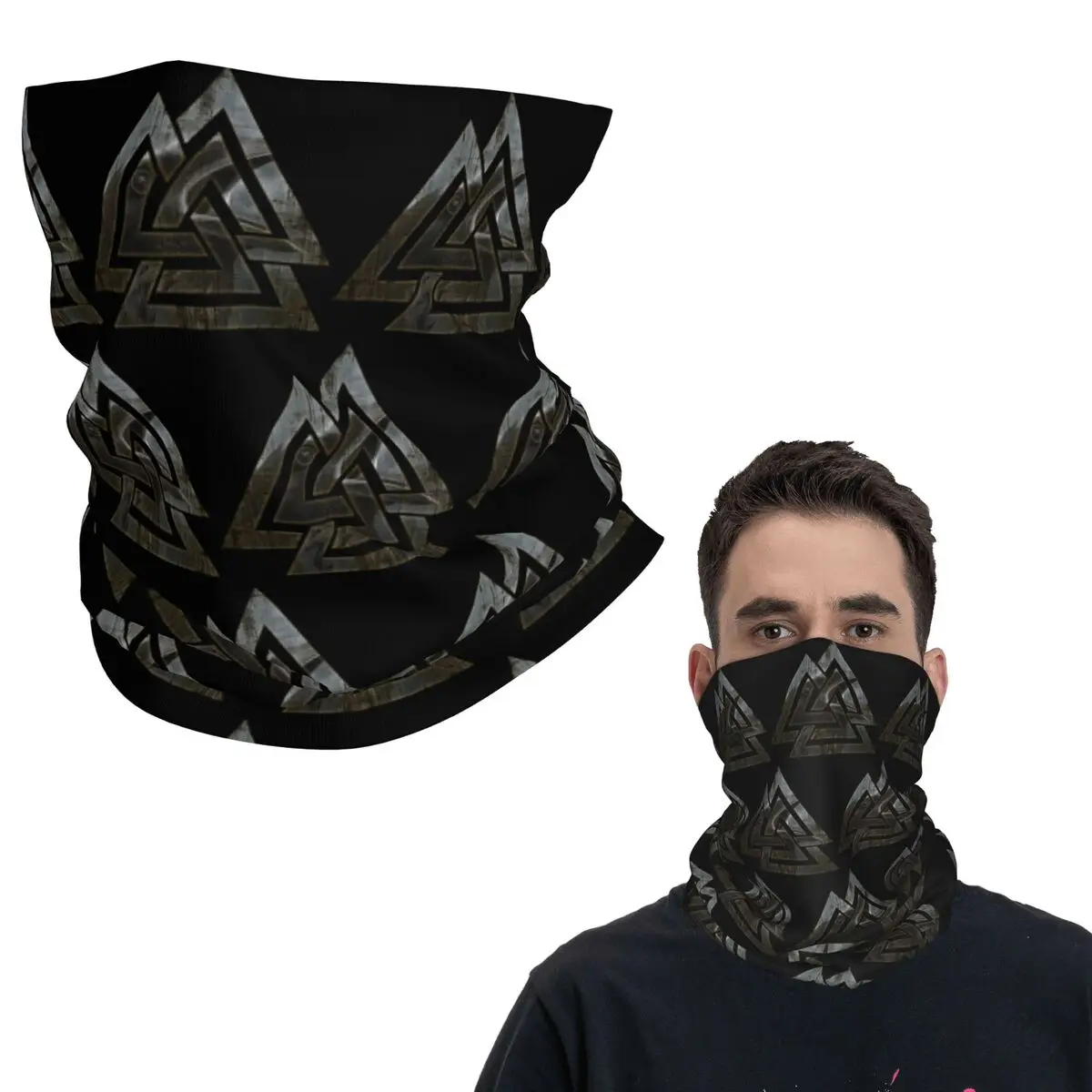 

Valknut символ и руны на дереве, скандинавский викинг, Одина, бандана, гетры с принтом, маска, шарф, велосипедный шарф для мужчин, женщин, взрослых