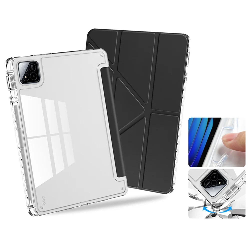 

Tablet Cases for Xiaomi Mi Pad 5/6 5 6 Pro 11in 7 7pro 11.2 For 2024 6S Pro 12.4in Support Magnetic Charging Funda Tablet Cases