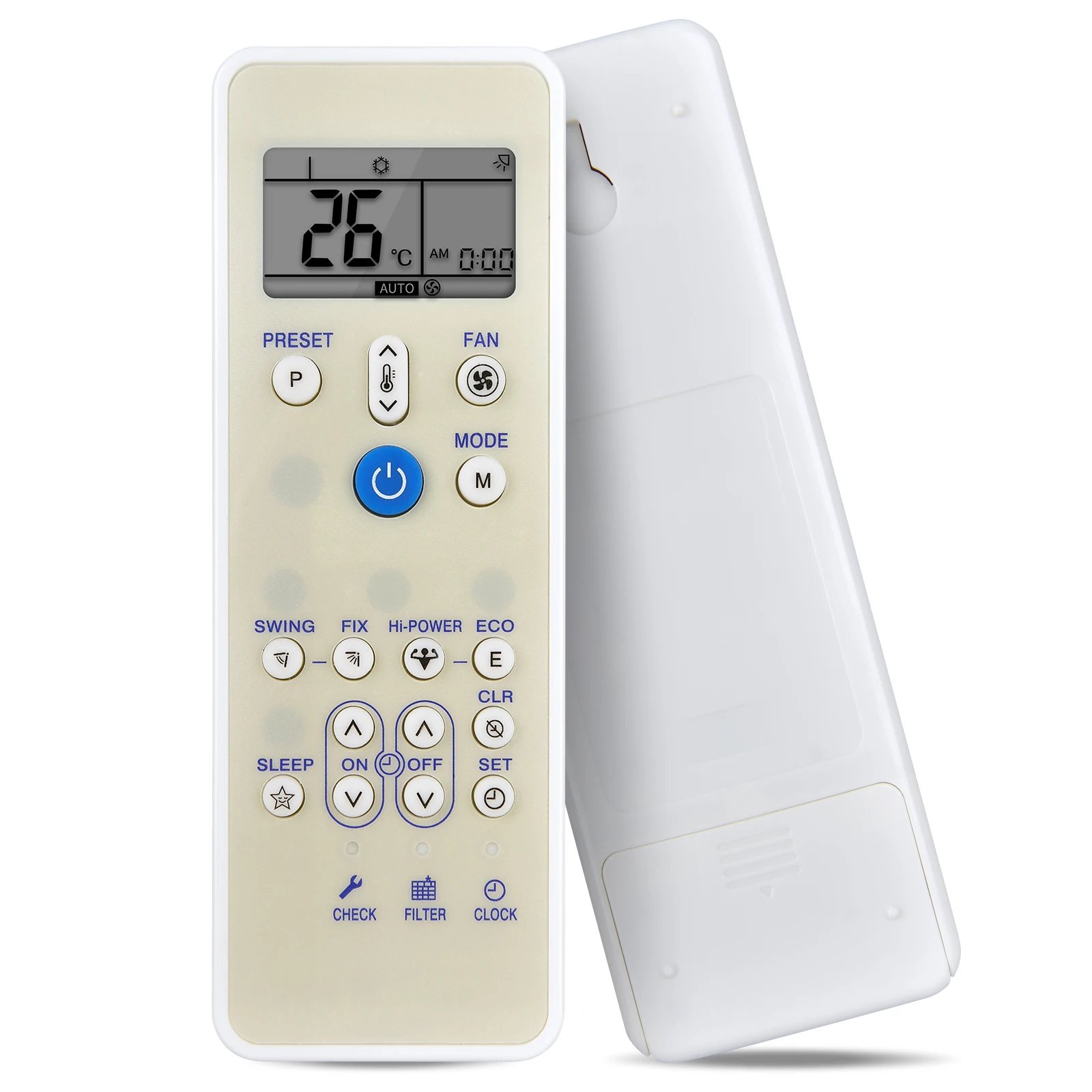 Nowy pilot zdalnego sterowania dla Carrier Toshiba WC-L03SE WH-L03SE RBC-AX32CE2 RBC-AX32UW-E TCB-AX32E2 KTKL004