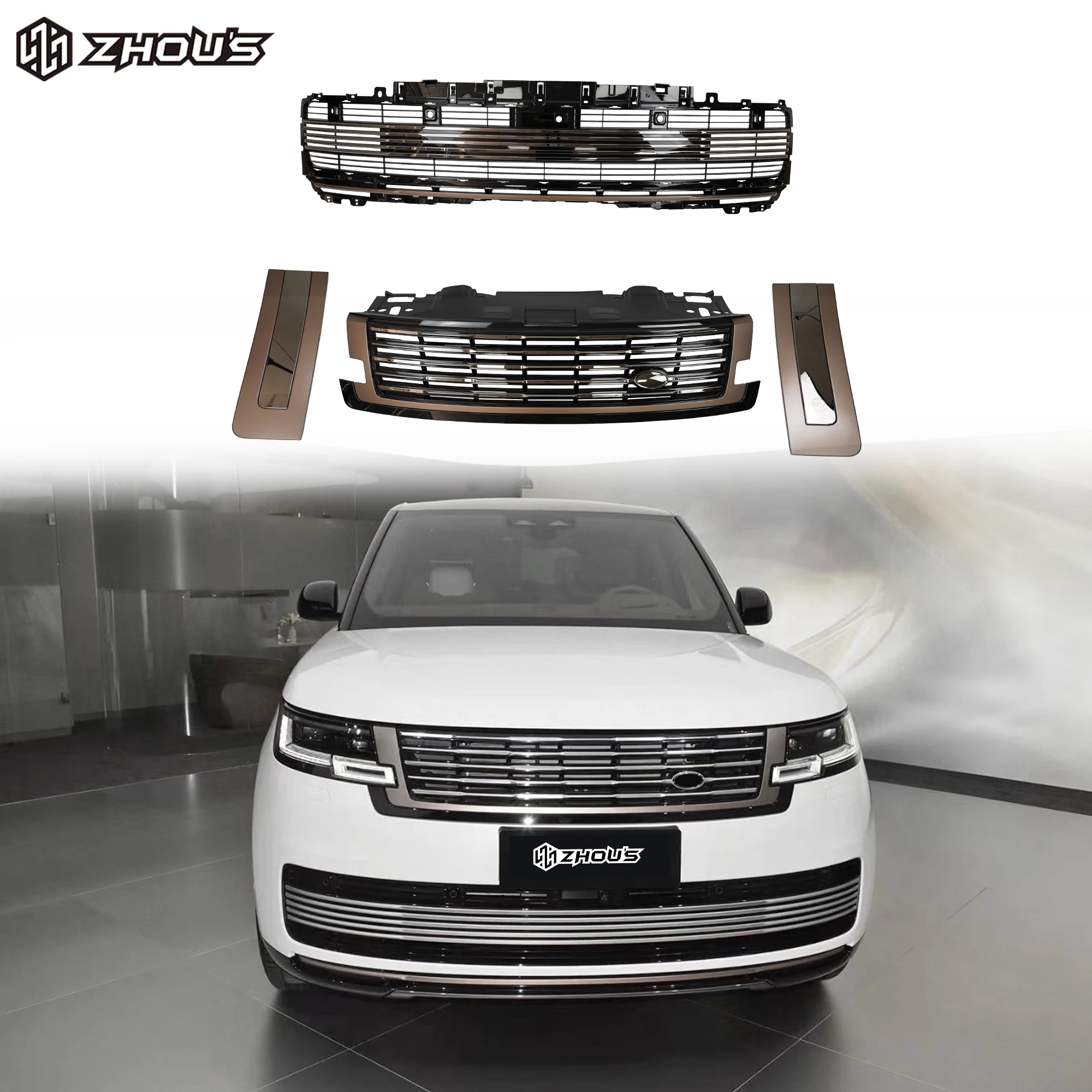 Hot Selling Car Accessories Front Bumpers Grille Sv Front Grill Car Body Kit for Range Rovers Body Kits