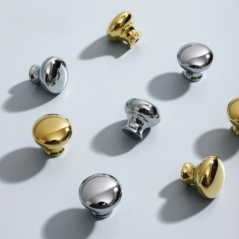 

Round Dot Bean Brass Handle Cabinet Door Cabinet Wardrobe Kitchen Cabinet Door Handle