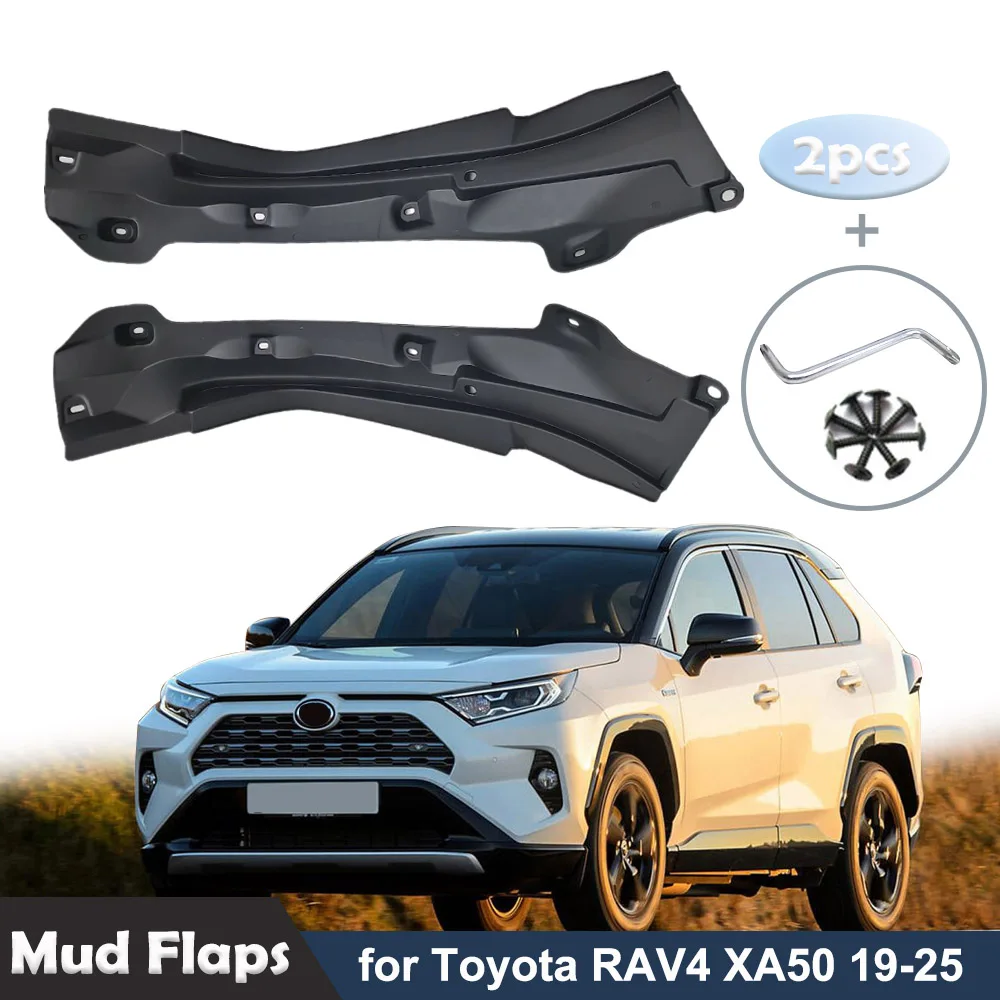 

Car Rear Wheel Anti-splash Mud Flaps Mudguards For Toyota RAV4 XA50 2019-2025 Mudflaps Fender Splash Guards Exterior Accessories