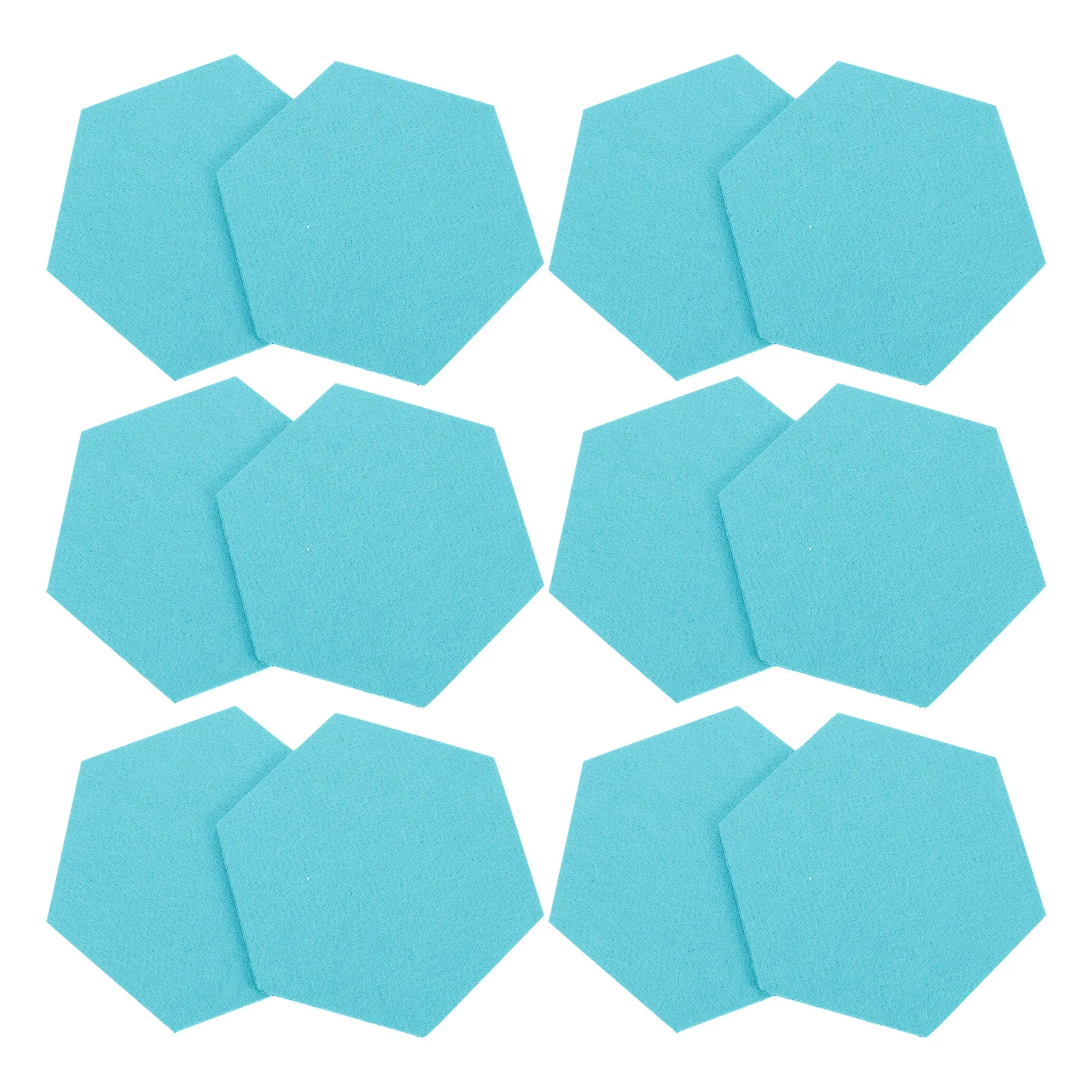 

12 Pcs Felt Backdrop Wall Sticker Bulletin Board Tiles for Self Adhesive Blackboard Child