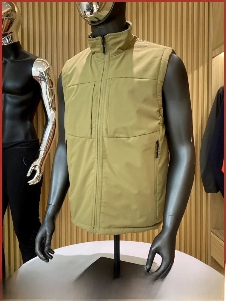 

Мужской ветрозащитный жилет тактической серии Fce, двусторонняя одежда, новый зимний жилет для альпинизма и снаряжения на открытом воздухе, подходит для...