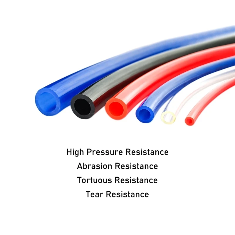 10 Meter 8mm 6mm 4mm 10mm Air Hose Pneumatic Tube Pipe PU Hoses 12mm 14mm 16mm For Compressor Polyurethane Tubing 8x5mm 6x4 12x8