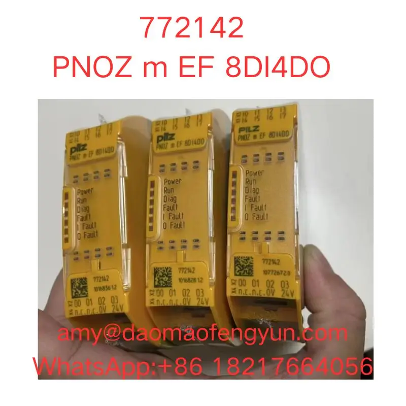 Brand  new   772142  Relay   PNOZ m EF 8DI4DO  fast  shipping