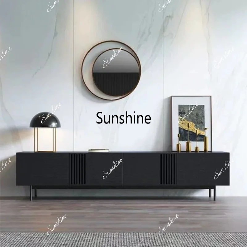 Nordic TV dining side cabinet design creative Italian storage customization