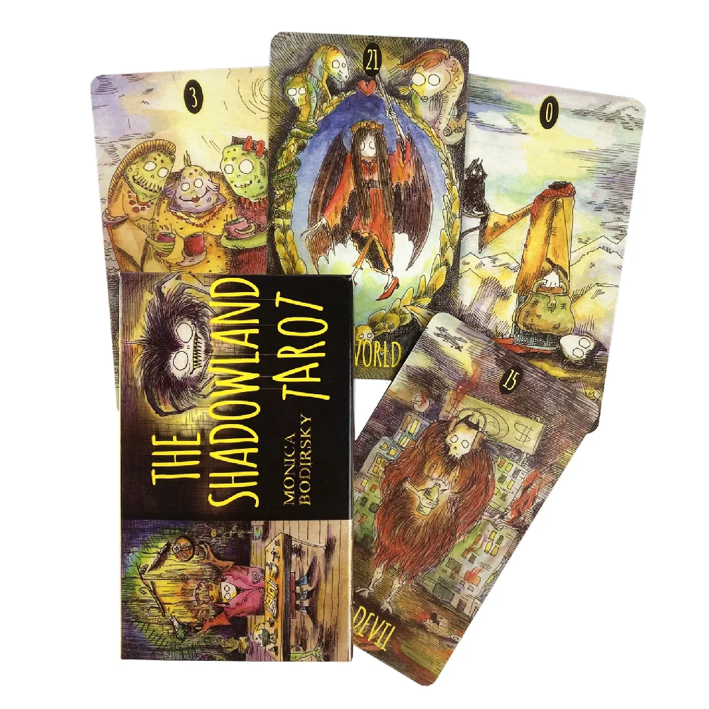 The Shadowland Tarot Decks English Tarot Cards for Beginners Professionals fortune Telling Game Card Deck Table Board Game